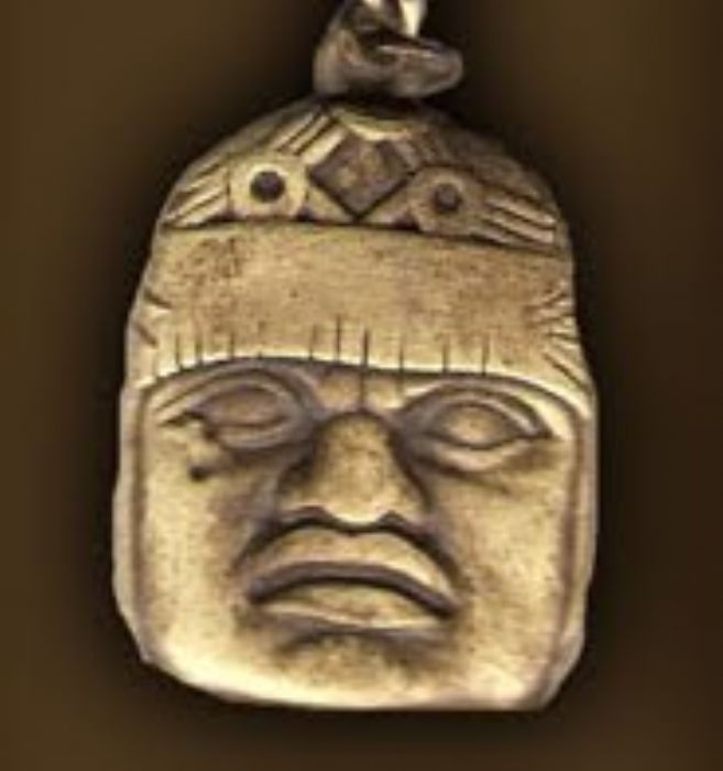 LLAVERO Cabeza Olmeca